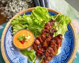 Hình bước làm 4 của món Satay Nướng Kiểu Thái - Sốt Đậu Phộng