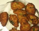 Corn potato tikkis in tear drop shape recipe step 3 photo