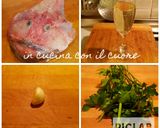 Foto del passaggio 1 della ricetta Rana pescatrice al prosecco ♡
