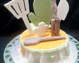 A picture of step 16 of Mayo Malt Chocolate Cake (Kitchen Themed).