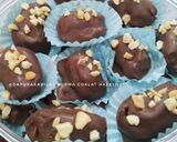 Foto langkah ke 7 dari resep Kurma Coklat Isi Hazelnut #RABUBARU.