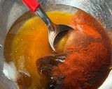 Air Fryer-ben sült ragacsos csirkecomb ropogós fűszeres hasábburgonyával 🥰 recept fázis 1 fotója