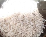 A picture of step 2 of Coconut flakes.