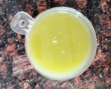 A picture of step 1 of Kiwi Peda.