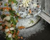 A picture of step 2 of Leftover rice/ shazwan frid rice.