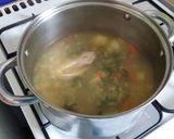A picture of step 1 of Vickys Creamy Chicken & Veg Soup + Vegan Option GF DF EF SF NF.
