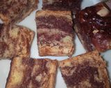 A picture of step 8 of Marble cake.