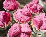 Foto langkah ke 8 dari resep Bolu Kukus Ubi Ungu.