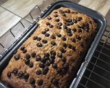 Foto langkah ke 10 dari resep Eggless Banana Cake (Kue Pisang Irit Tanpa Telur Tanpa Mixer).