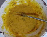 Foto del paso 1 de la receta: Milanesas con mostaza y hierbas