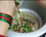 A picture of step 11 of Rangeen Pulao.