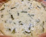 Foto del paso 6 de la receta: Quiche con base de pizza con merluza y trigueros
