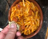 Foto del paso 5 de la receta: Macarrones gratinados con salsa boloñesa y orégano (cocina de aprovechamiento total)