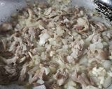 Foto del paso 3 de la receta: Fideos con espinaca y pollo
