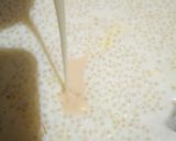 A picture of step 2 of Sabudana Kheer.