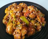 A picture of step 7 of Sesame Soya Mix Vegetable.