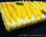 A picture of step 5 of Vanila mango tart.
