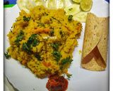 व्हेजिटेबल्स मुगडाळ खिचडी (Vegetable Mungdal Khichdi Recipe In Marathi) रेसिपी स्टेप 7 फोटो 