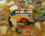 Foto langkah ke 8 dari resep Tahu Udang Masak Santan.