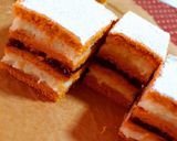 Pas rețetă Prăjitură de post(foi cu bulion, crema de griș, dulceața prune) 5 fotografie