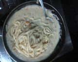 Foto langkah ke 5 dari resep Fettuccine White Sauce.