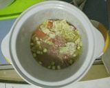 Foto langkah ke 3 dari resep Bubur sop Kacang Merah Daging sapi (MPASI) slow cooker.