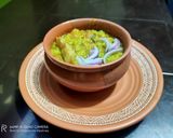A picture of step 5 of Moong dal khichdi.