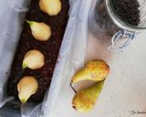 Une image de l'étape 5 de Cake poires chocolat.