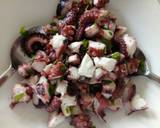 Octopus and tomato salad recipe step 4 photo