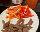 Foto langkah ke 3 dari resep Stir fry beef with paprika (oriental style) simpel, lbh mudah dr yg kita bayangkan!.