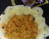 A picture of step 5 of Indomie and tuna stir fry #noodlesrecipecontest.