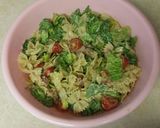 A picture of step 2 of BLT Pasta Salad.