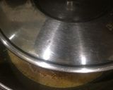 A picture of step 4 of Chicken Nehari.