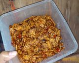 Foto langkah ke 3 dari resep Kering tempe balado.
