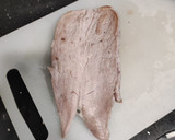 Foto del paso 3 de la receta: Hojaldre relleno de solomillo de cerdo, jamón serrano y manzana