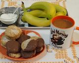 Φωτογραφία βήματος 6 της συνταγής Cookies μπανάνας με ινδοκάρυδο