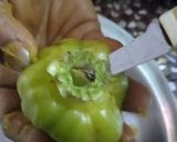 કેપ્સિકમ મરચાં નું ભરેલું શાક (Stuffed Capsicum Marcha Shak Recipe In Gujarati) રેસીપી સ્ટેપ2ફોટો