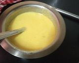 A picture of step 1 of Khaman dhokla.
