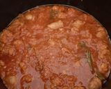 Une image de l'étape 4 de Rougail saucisses.