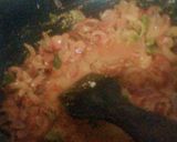 A picture of step 4 of Dahi pyaza.