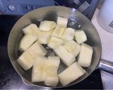 A picture of step 2 of Potato and marrow soup.