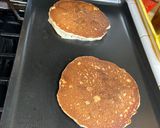 A picture of step 5 of Blueberry Pancakes.