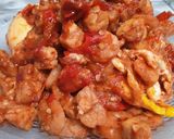 Foto langkah ke 4 dari resep Sambal Udang, Telur, Tempe.