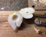 Foto del paso 4 de la receta: Peras al queso fundido