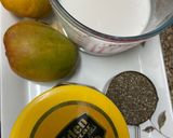 A picture of step 1 of Mango chia pudding.