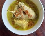 Foto langkah ke 4 dari resep Opor Ayam dan Tahu.