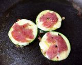 รูปขั้นตอนการทำที่ 1 ของ ซุกินีซาลามีเบอร์เกอร์