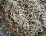 A picture of step 2 of Veg Hakka Noodles.