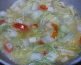 Foto langkah ke 3 dari resep Cah Sawi Putih Bakso.