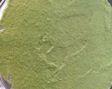 A picture of step 9 of Palak paneer khandvi.